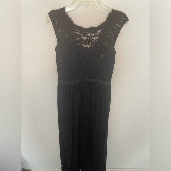 David’s Bridal Bridesmaid Dress Black 2 - Picture 5 of 5